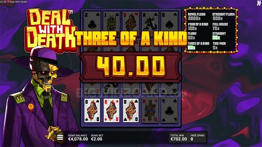 Smartphone displaying HOT646 poker app interface